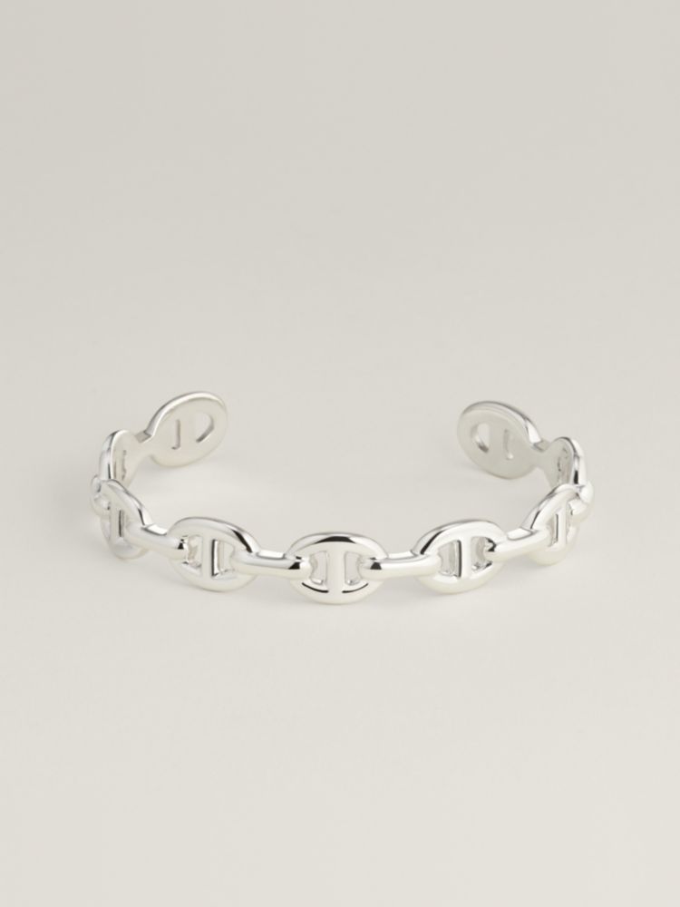 ら*り様 HERMES Chaine d'Ancre ブレスレット シルバー Chaine d'ancre Enchainee bracelet, medium model | Hermès USA